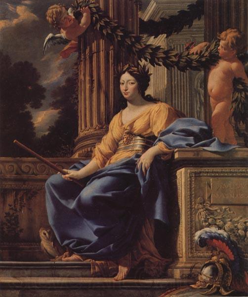 Simon Vouet Allegorical Portrait of Anne d'Autriche Germany oil painting art